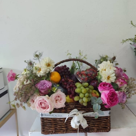 Flower & fruit basket