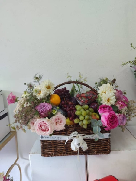 Flower & fruit basket